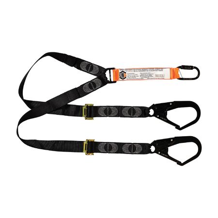 LINQ® Elite Double Leg Adjustable Shock Absorbing Lanyard