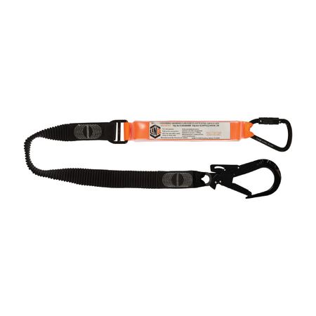LINQ® Elite Single Leg Elasticated Shock Absorbing Lanyard
