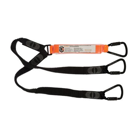 LINQ® Elite Double Leg Elasticated Shock Absorbing Lanyard