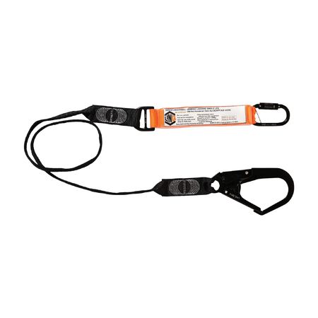 LINQ® Elite Single Leg Shock Absorbing Webbing Lanyard