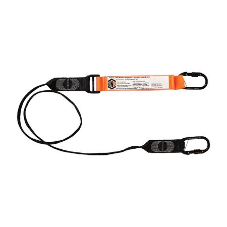 LINQ® Elite Single Leg Shock Absorbing Webbing Lanyard