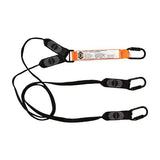 LINQ® Elite Double Leg Shock Absorbing Webbing Lanyard