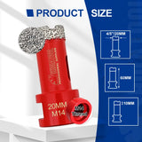 M14 Diamond Hole Saw for Porcelain Tile & Stone | 6–125 mm