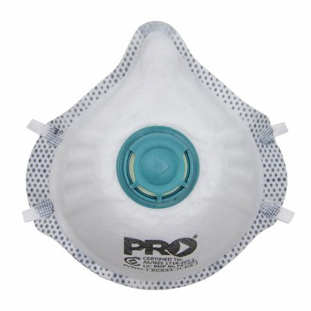 P2 Disposable Respirator with Valve & Active Carbon Filter (12Pack)