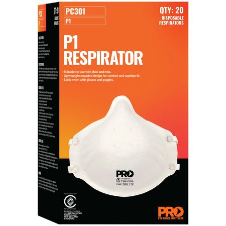 P1 Disposable Dust Mask (20Pack)