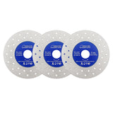 Porous Diamond Cutting & Grinding Disc for Porcelain and Dekton | 75–125 mm