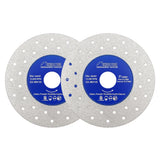 Porous Diamond Cutting & Grinding Disc for Porcelain and Dekton | 75–125 mm