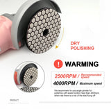 4″ Dry Diamond Polishing Pad Set for Granite & Marble – 7 Grits + M14 Backer