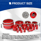 M14 Diamond Hole Saw for Porcelain Tile & Stone | 6–125 mm