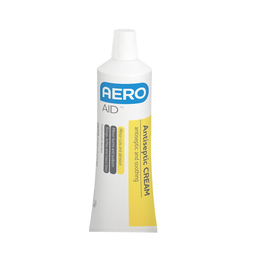 AeroAid Antiseptic Cream Tube – 25 g