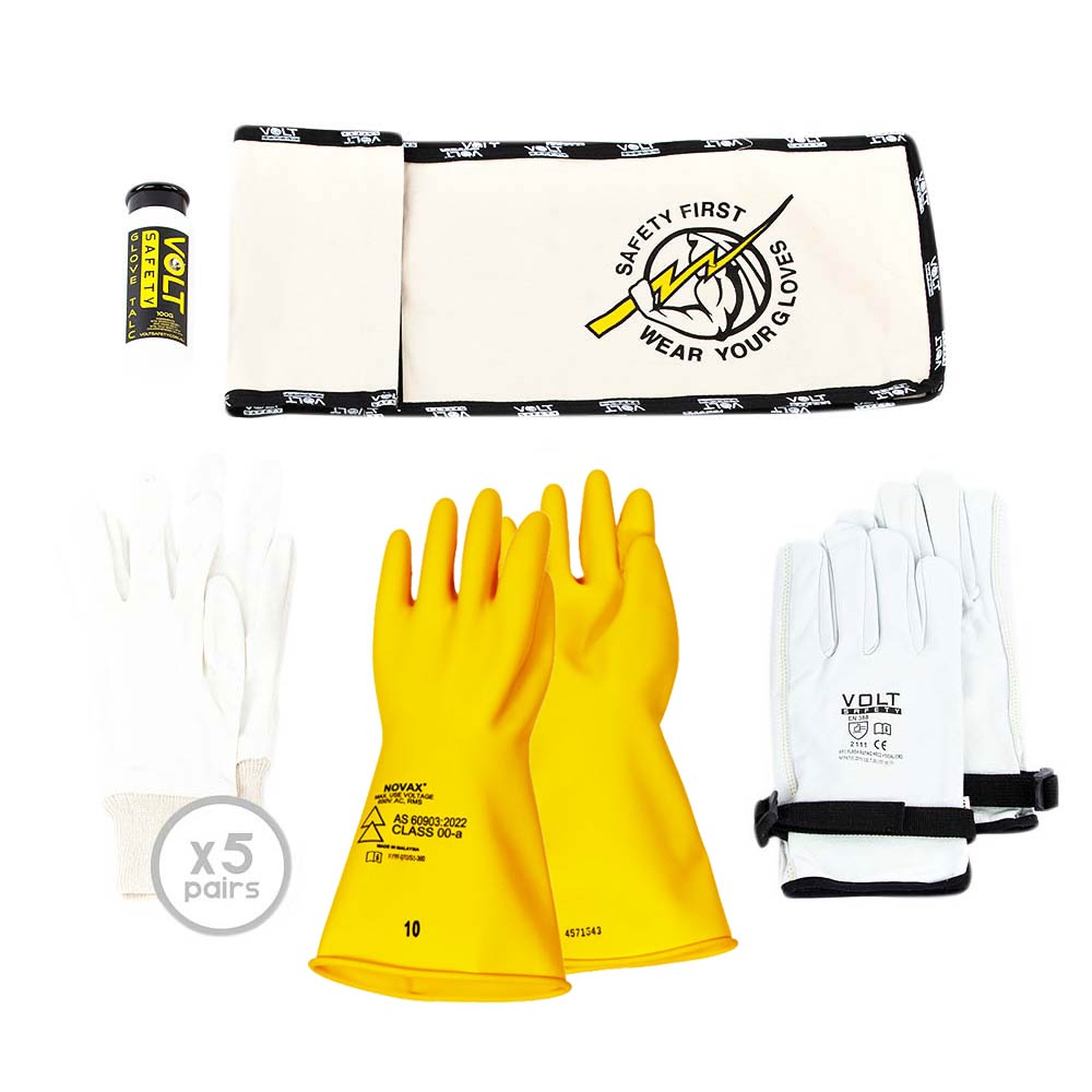 Electrical Insulated Glove Kit Class 00-a 650 V