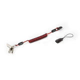 GRIPPS® Coil E-Tether with Steel Clamp E-Catch – 0.5 kg / 1.1 lb Drop-Prevention Device Tether