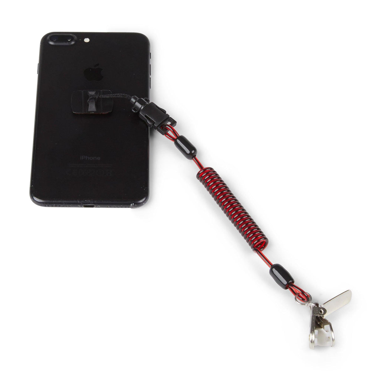 GRIPPS® Coil E-Tether with Steel Clamp E-Catch – 0.5 kg / 1.1 lb Drop-Prevention Device Tether