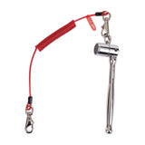 GRIPPS® Coil Tether Single-Action – 0.75 kg / 1.65 lb Drop-Prevention Tool Tether