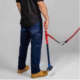 GRIPPS® Bungee Tether Heavy-Duty Dual-Action Carabiner – 18 kg / 40 lb Drop-Prevention Tether