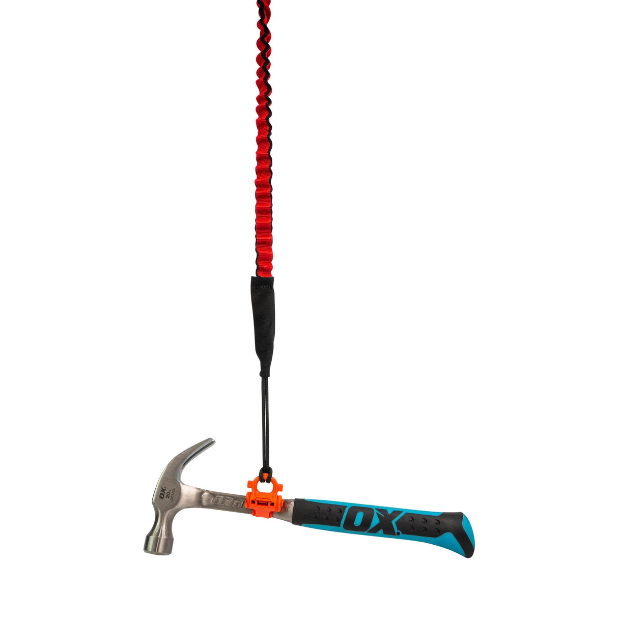 GRIPPS® Bungee Tether Dual-Action Swivel Carabiner – Heavy-Duty Drop Prevention Tether