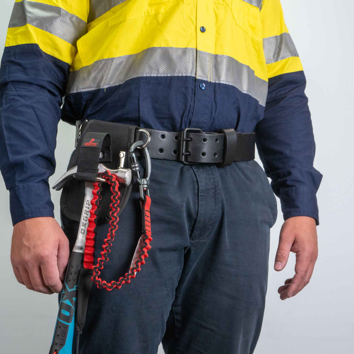 GRIPPS® Leather Work Belt