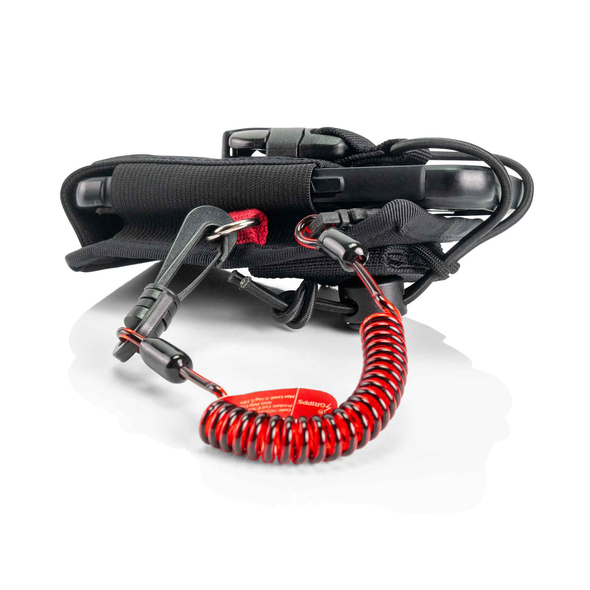 GRIPPS® Adjustable Two-Way Radio Holster with Coil E-Tether & E-Catch