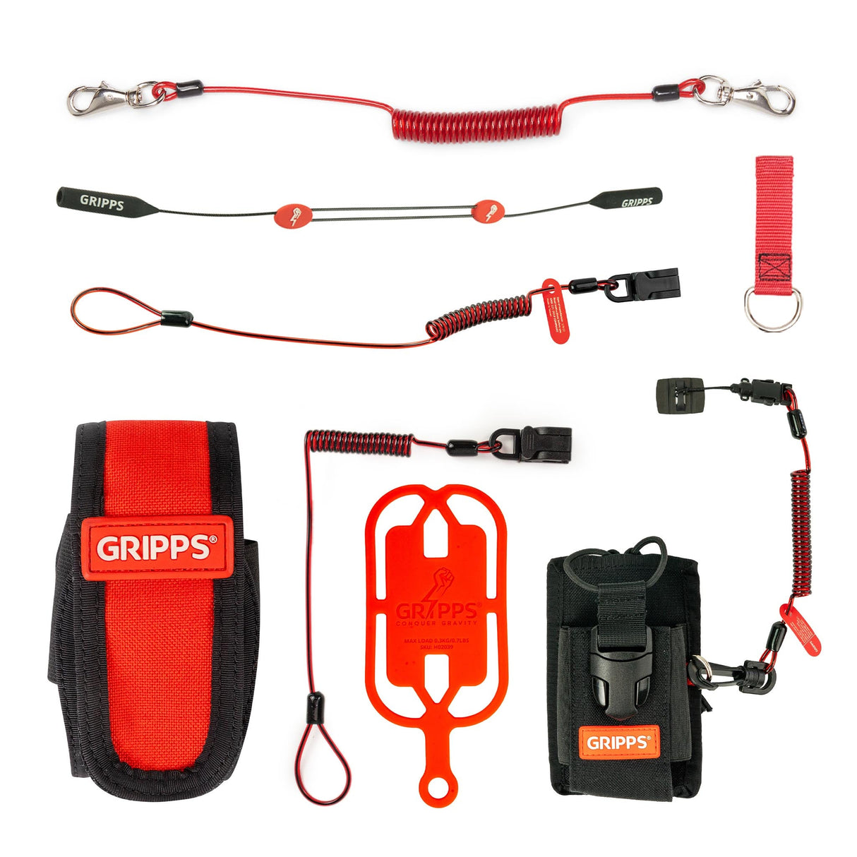 GRIPPS® PPE Drop Prevention Pack with Radio Holster