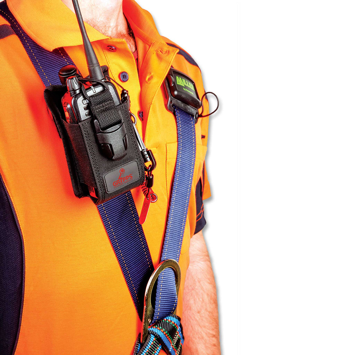 GRIPPS® PPE Drop Prevention Pack with Radio Holster