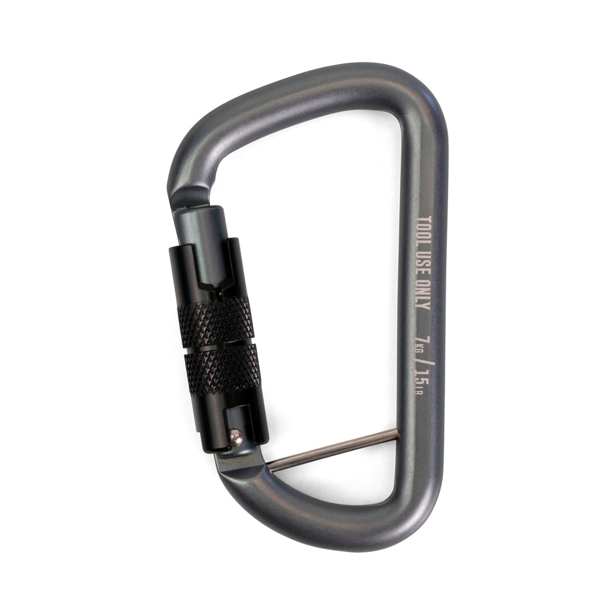 GRIPPS® Dual-Action Carabiner (Non-Swivel) – 7 kg / 15 lb Drop-Prevention Carabiner