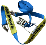 Ratchet Tie Down Strap with Swan Hook – AS/NZS 4380 Certified 50mm x 9m
