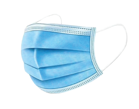 Disposable 3 Layer Filtration Face Mask (50 Pack)