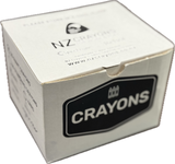 Giant LogMarker Crayon – White. Box of 20pcs