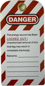 Lockout Tagout Safety Tag – “Do Not Operate” Warning Tags 10pcs