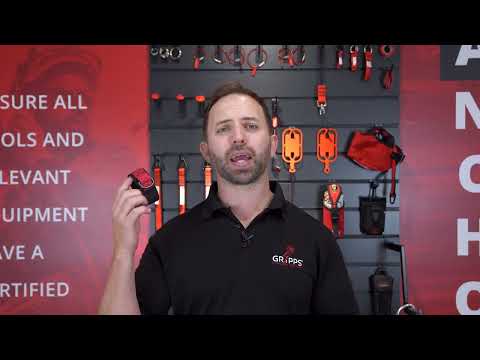 GRIPPS® Slip-On Wrist Anchor – Load-Rated Tool Tether Anchor for Work at Height