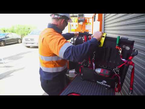 GRIPPS® Tethering Station – 20T (GTS-20T) Mobile Drop-Prevention Workstation