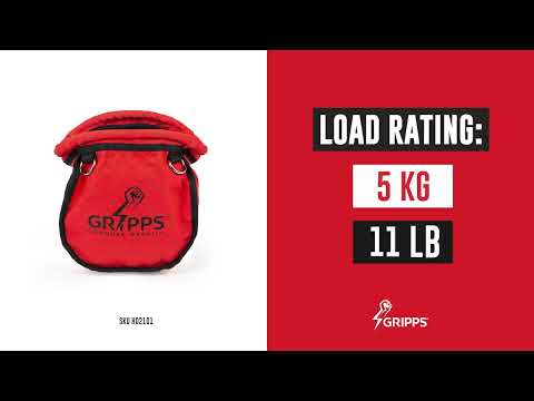 GRIPPS® Bolt-Safe Rail Bag – 5 kg / 11 lb Self-Closing Drop-Prevention Rail Pouch